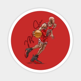 BASKETBALLART - jordan THE LAST GAME Magnet